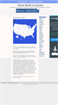 Mobile Screenshot of chasebanklocations.info